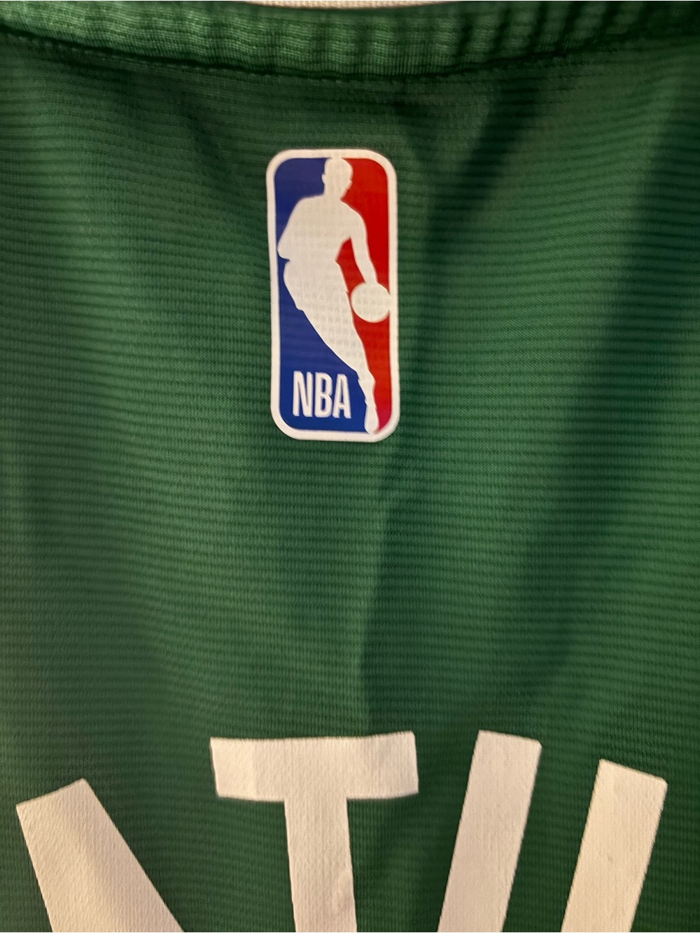 NBA Green Team Basketball Jersey with Official NBA Label - Picture 5 of 6